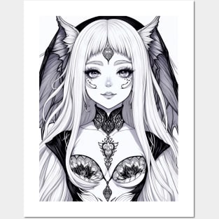 Seductive Succubus Posters and Art